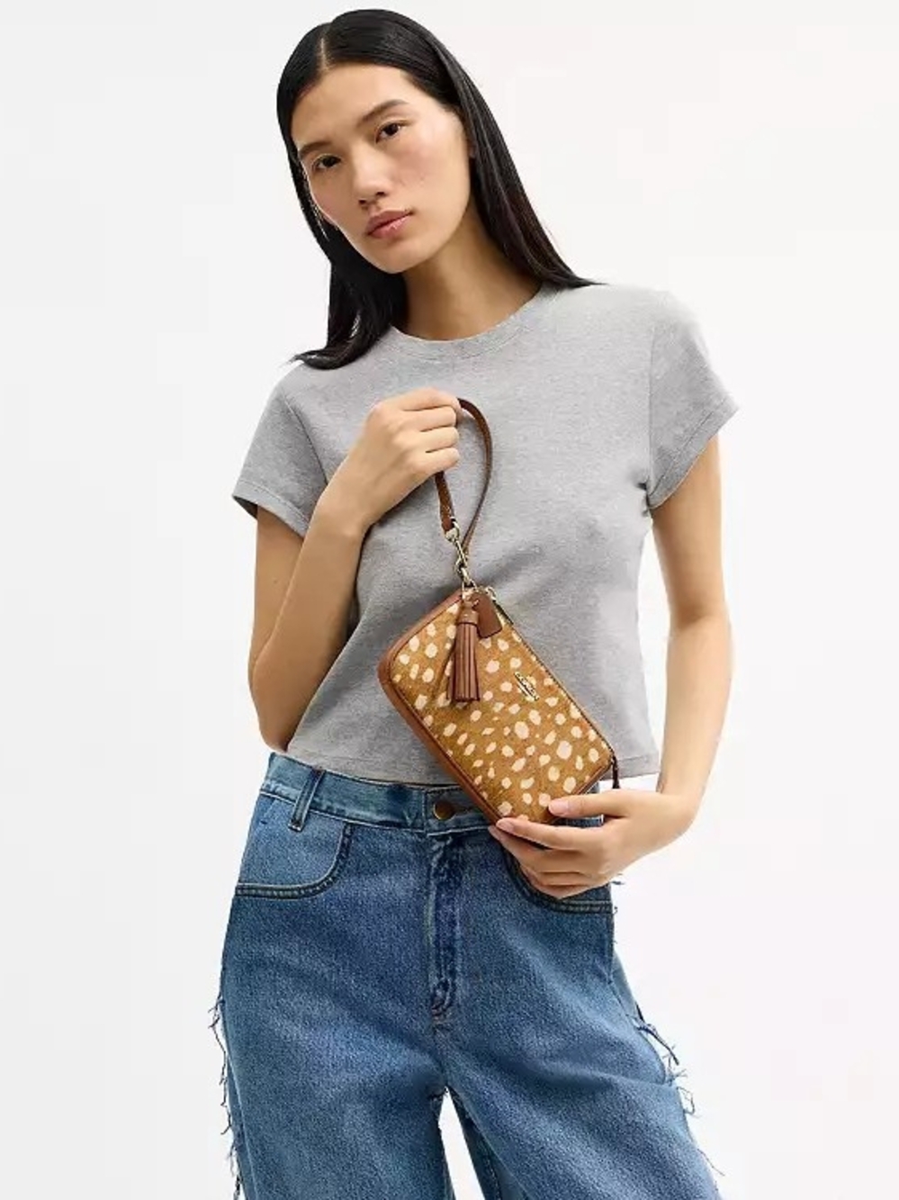 NEW! Coach Nolita 19 With Deer 🦌 Print - Picture 7 of 8